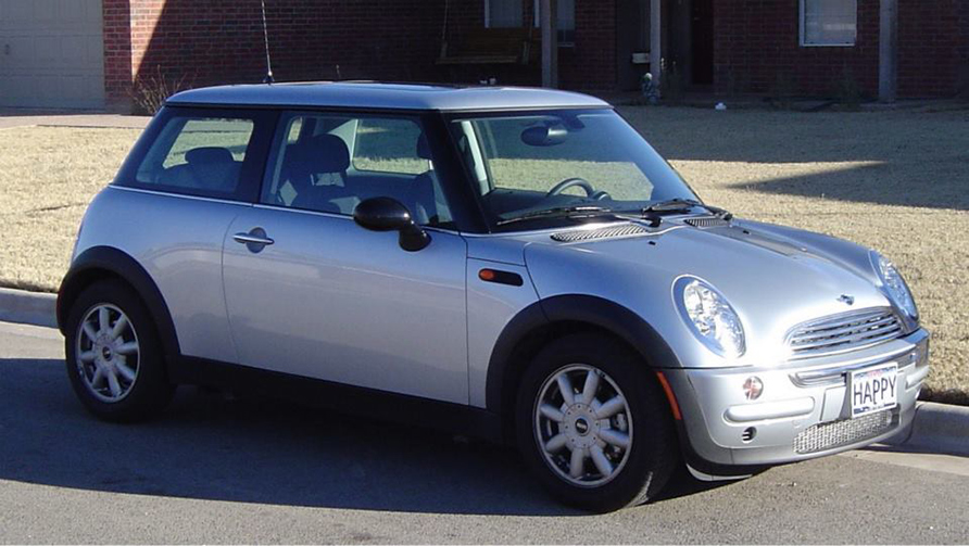 “Happy”<br />2004 Pure Silver Cooper