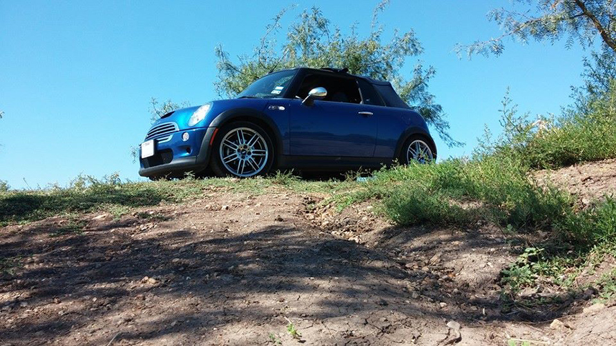 2007 Lightning Blue Cooper S Convertible