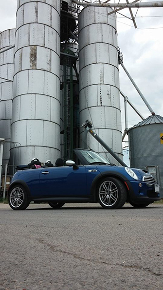 2007 Lightning Blue Cooper S Convertible